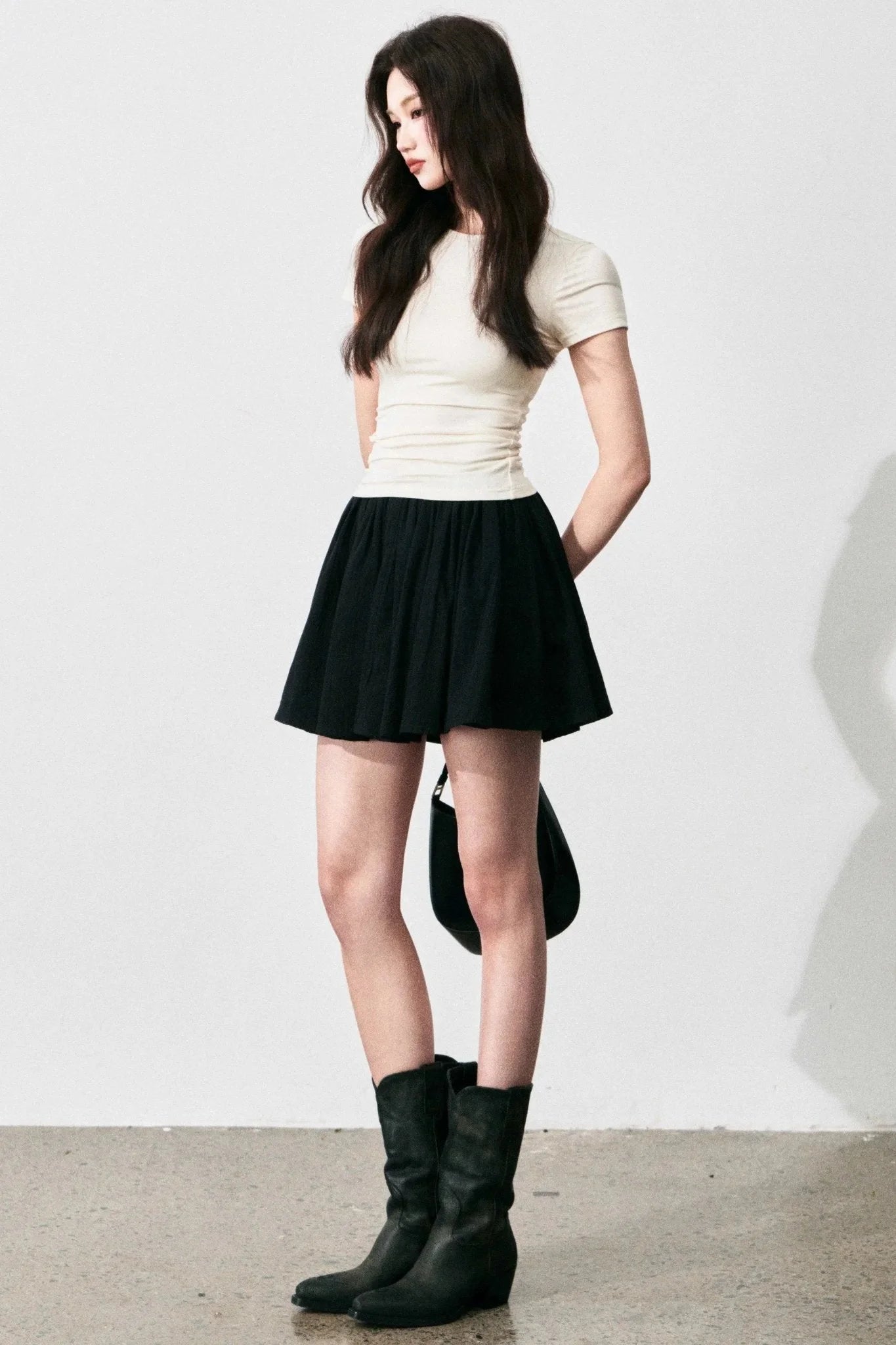 Confident Chic Shoulder Tee