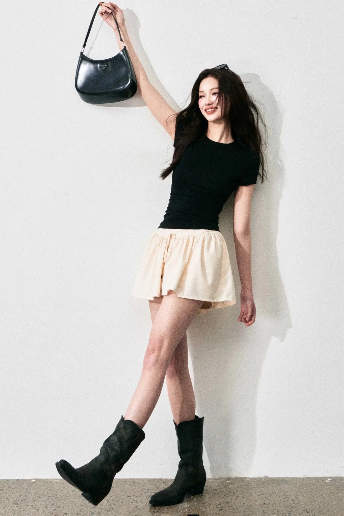 Confident Chic Shoulder Tee