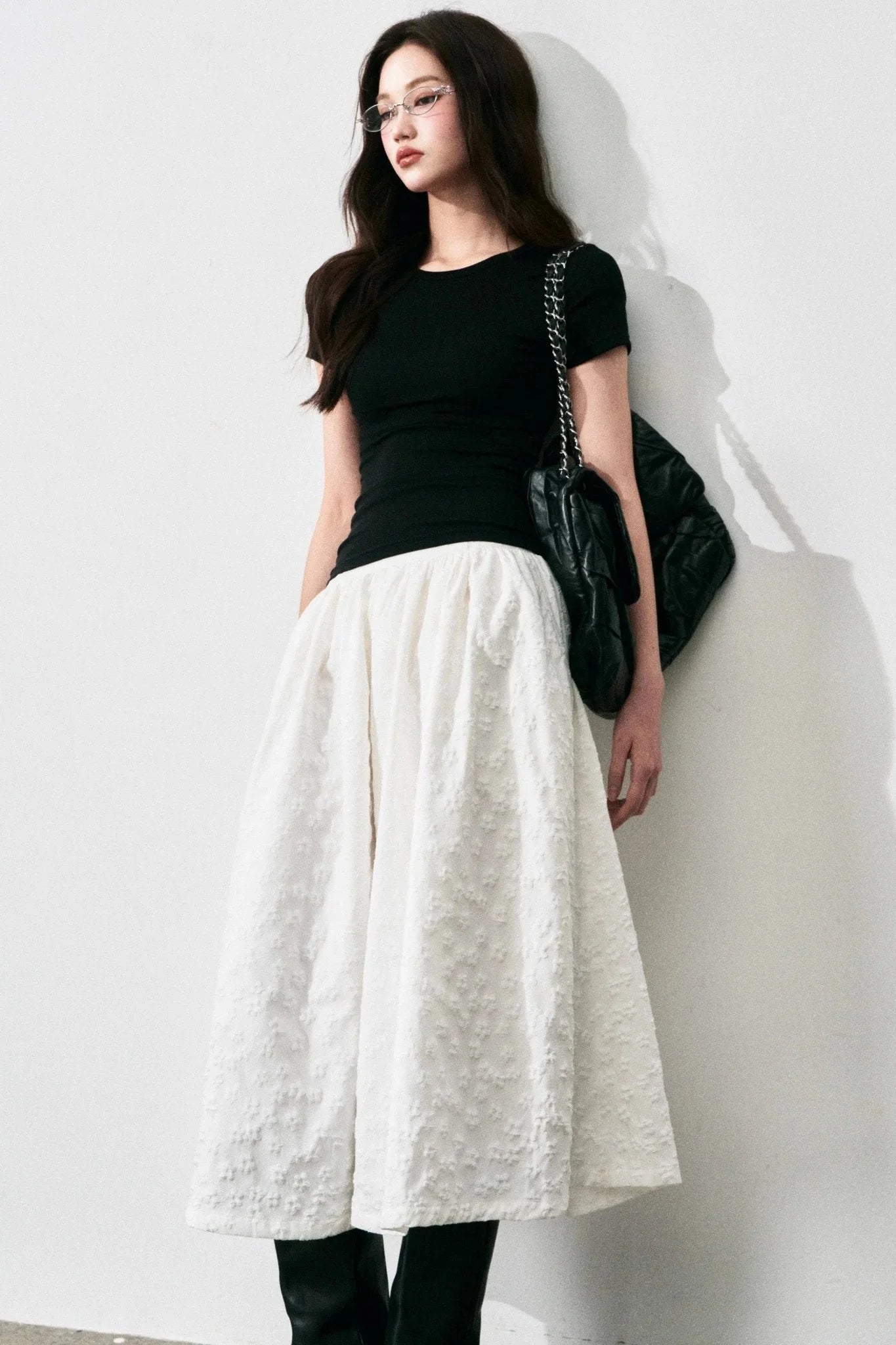 Confident Chic Shoulder Tee