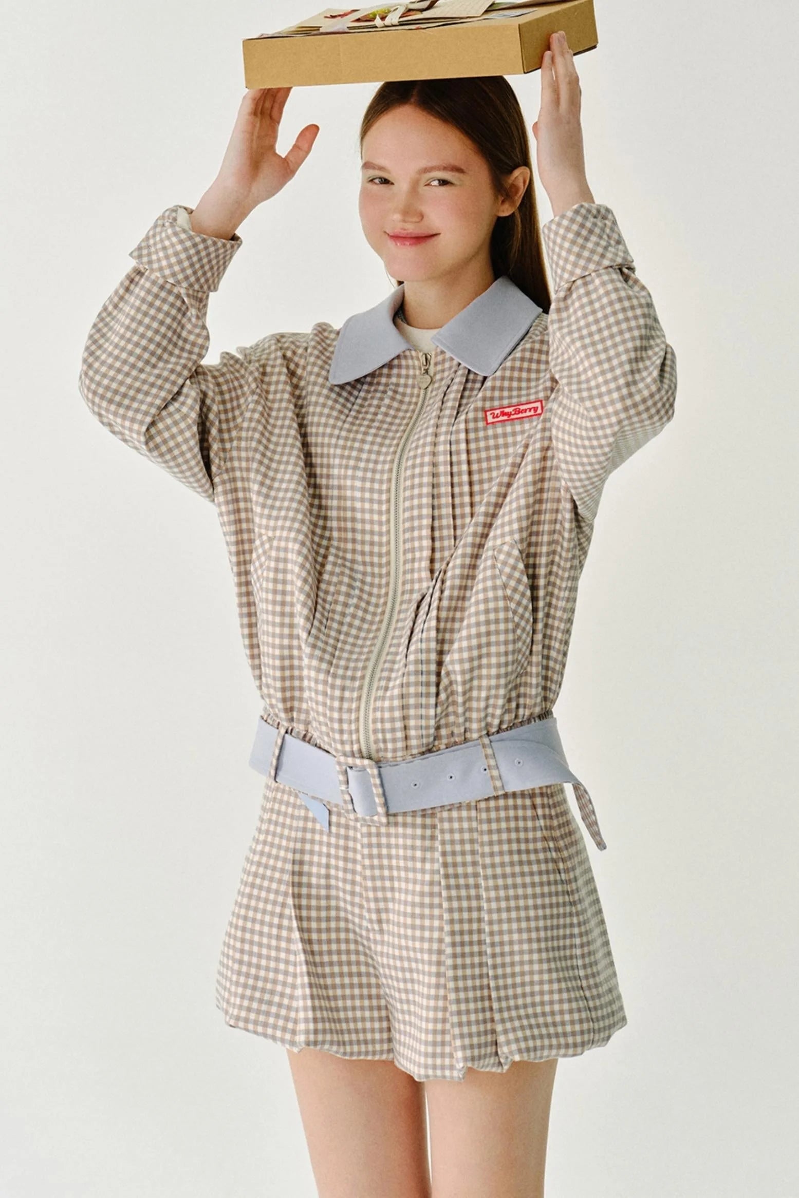 Contrasting Short Jacket