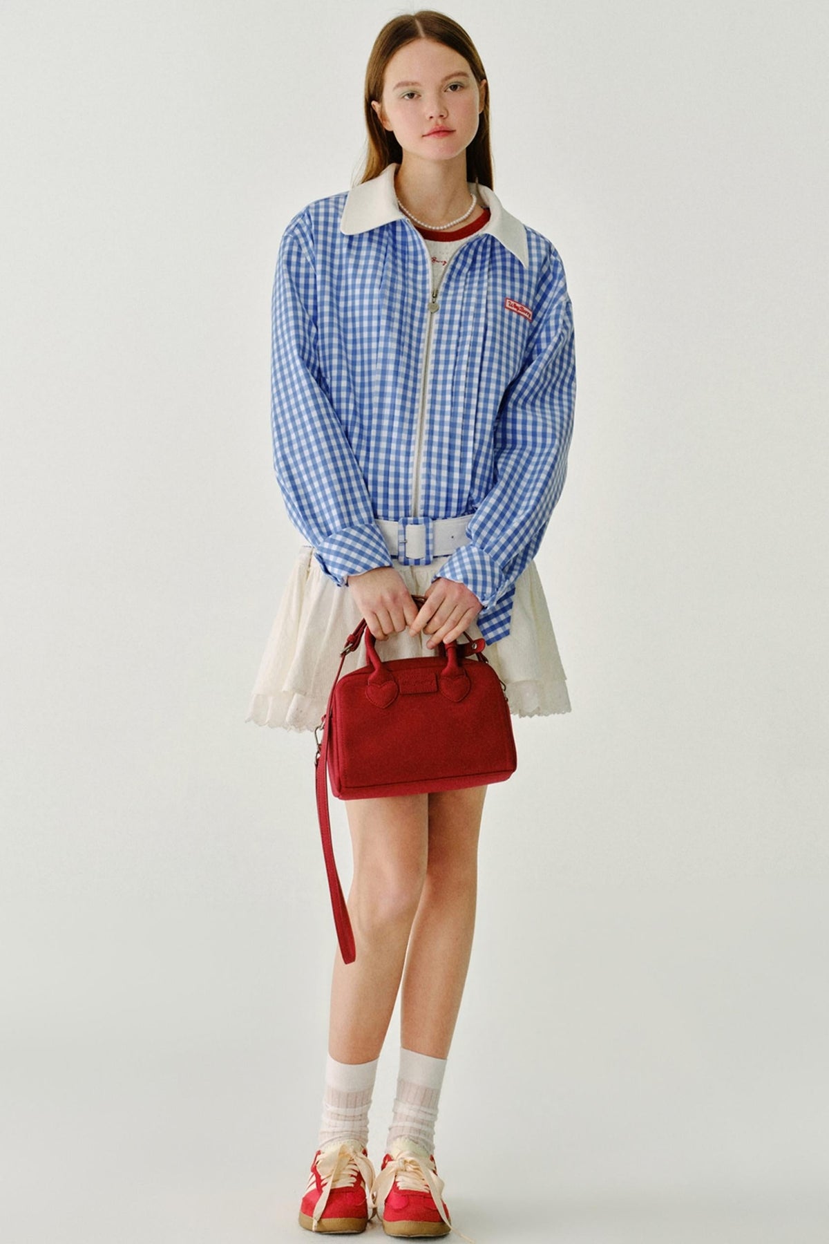 Contrasting Short Jacket