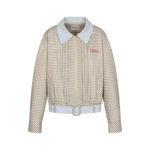 Contrasting Short Jacket