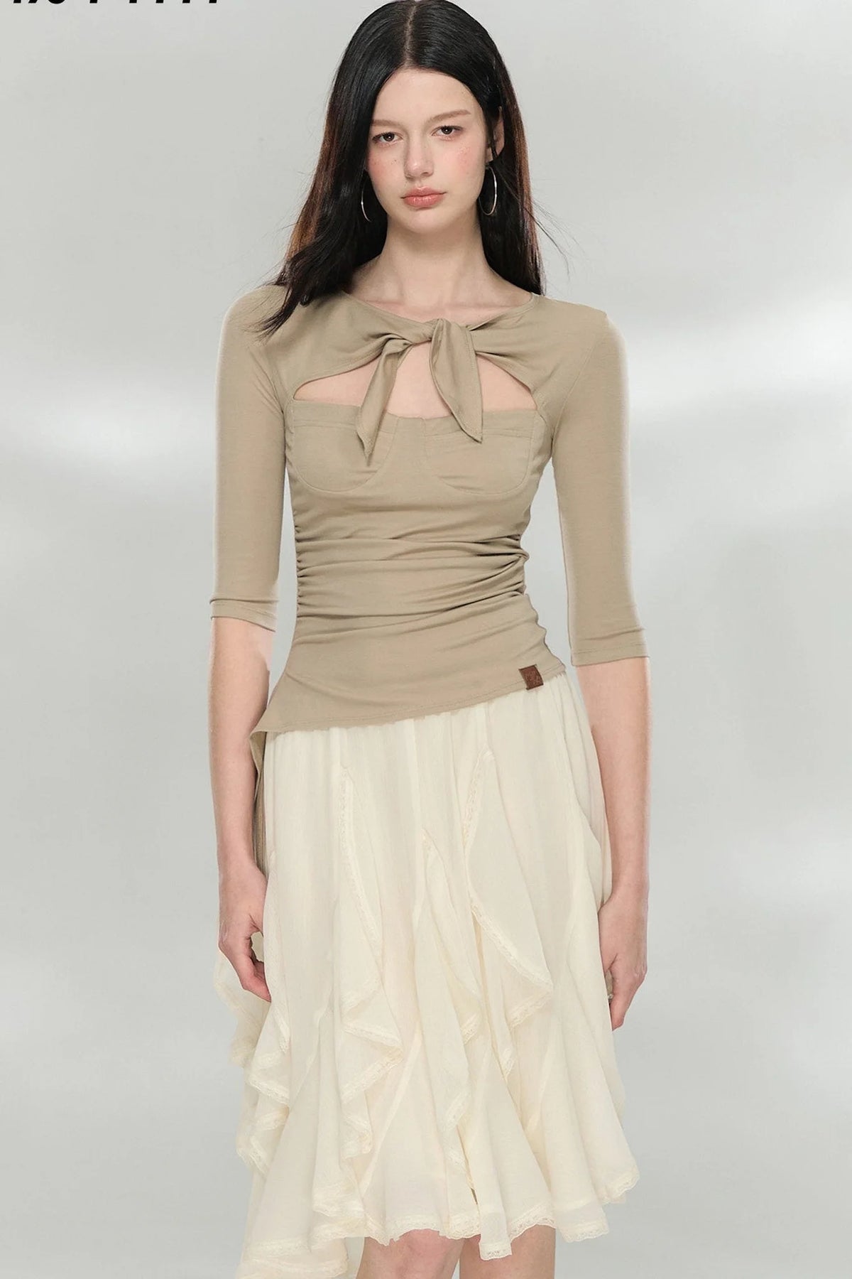 Convertible Lyocell Blouse