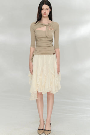 Convertible Lyocell Blouse