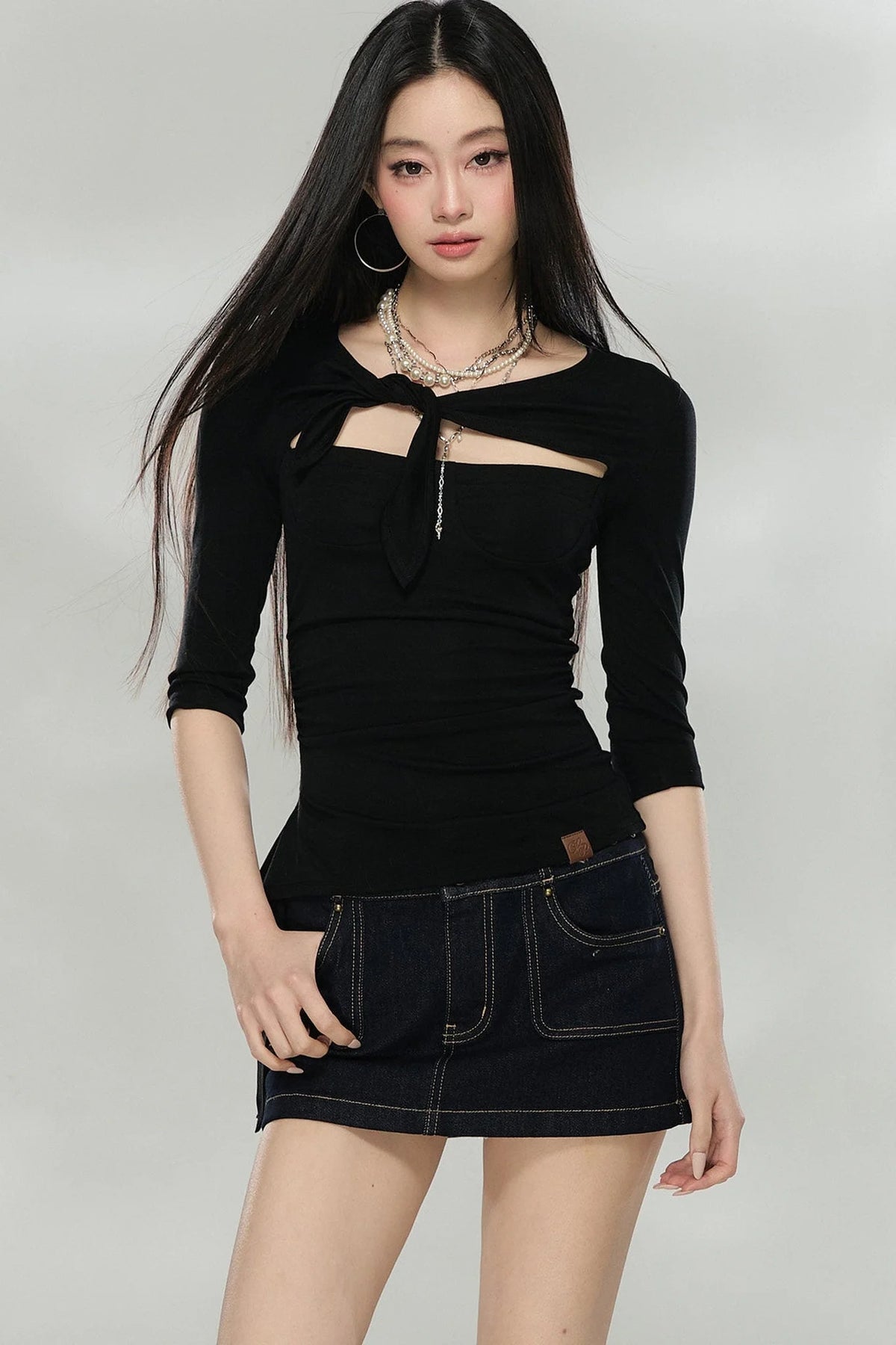 Convertible Lyocell Blouse