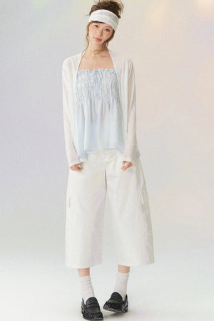 Cool Buttonless Long Sleeve Cardigan