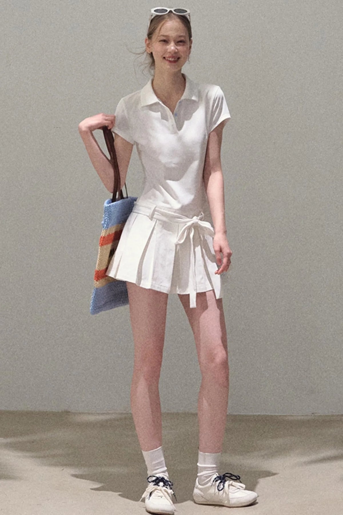 Cool Cotton Polo Skirt Set-Up