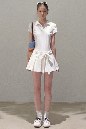 Cool Cotton Polo Skirt Set-Up