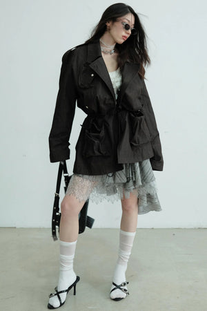 Cool Pocket Windbreaker Jacket