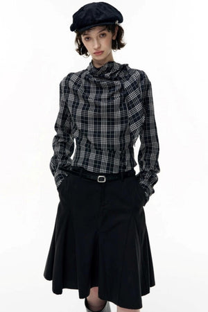 Copper Plaid Shirt