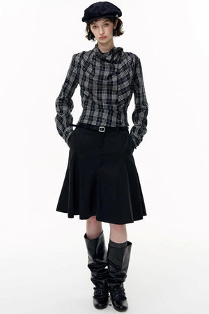 Copper Plaid Shirt