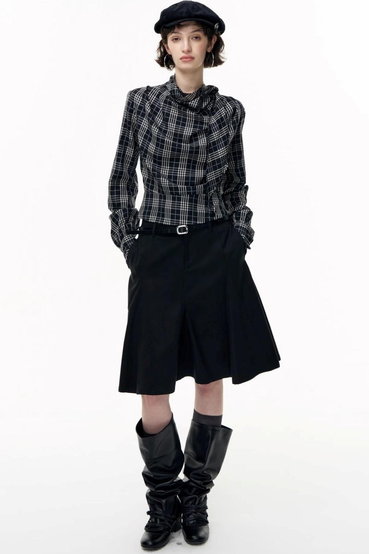Copper Plaid Shirt