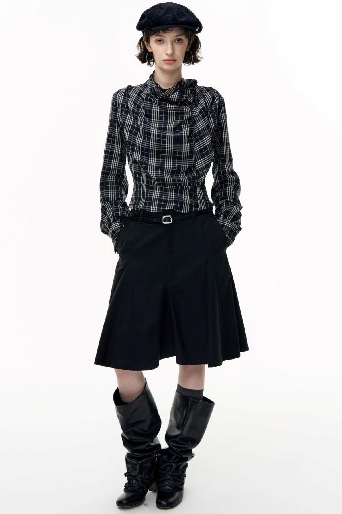 Copper Plaid Shirt