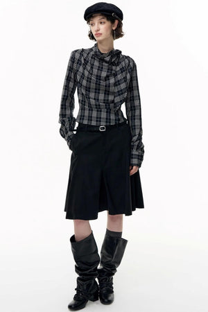 Copper Plaid Shirt