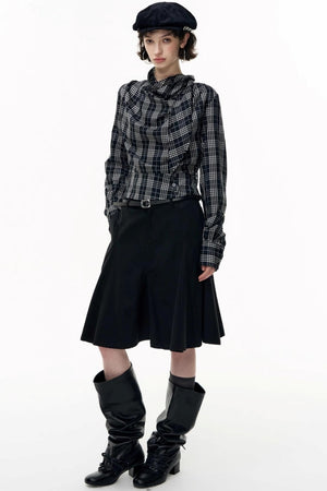 Copper Plaid Shirt