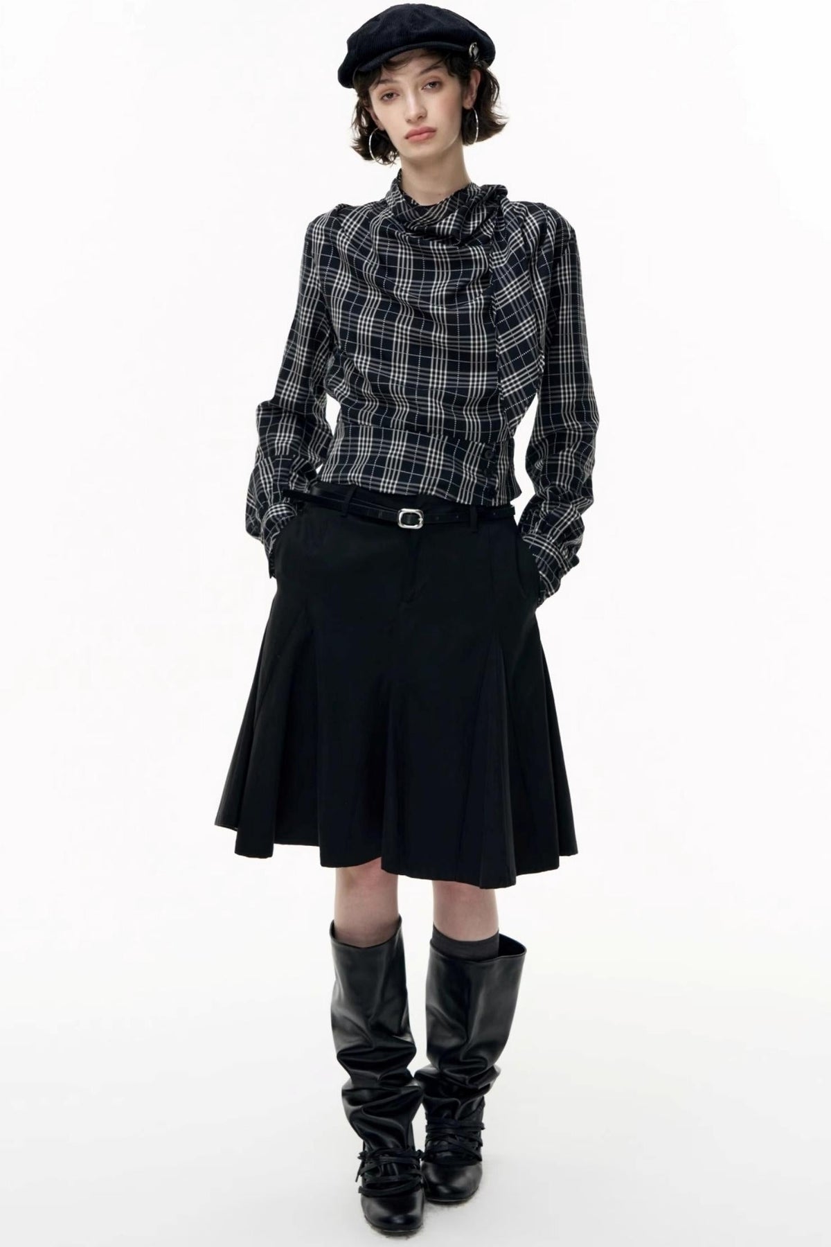 Copper Plaid Shirt