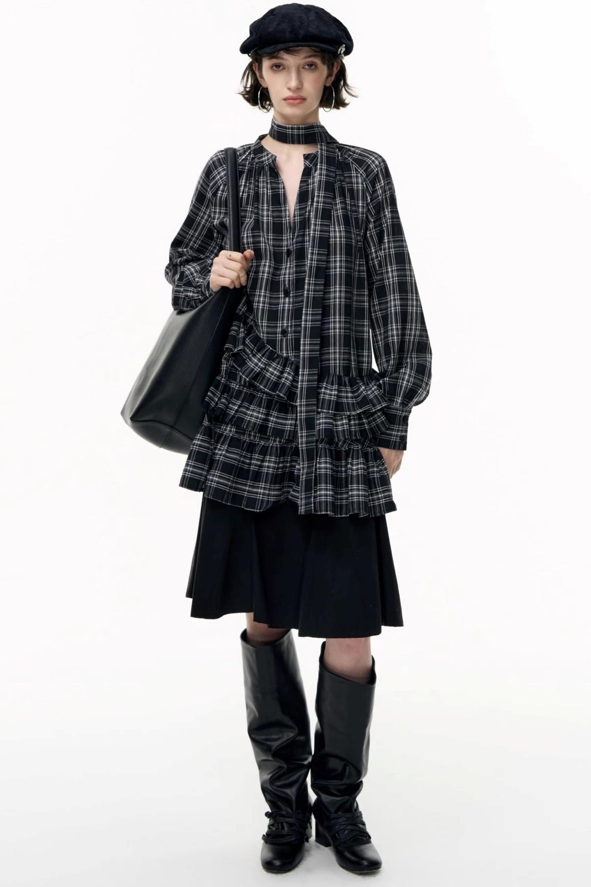 Copper Plaid Shirt