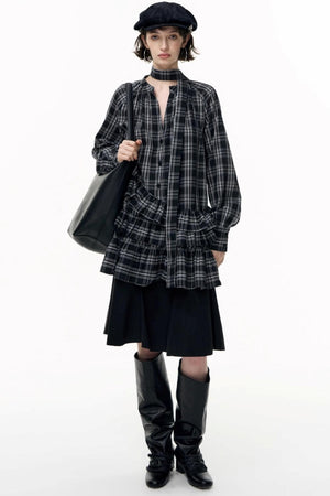 Copper Plaid Shirt