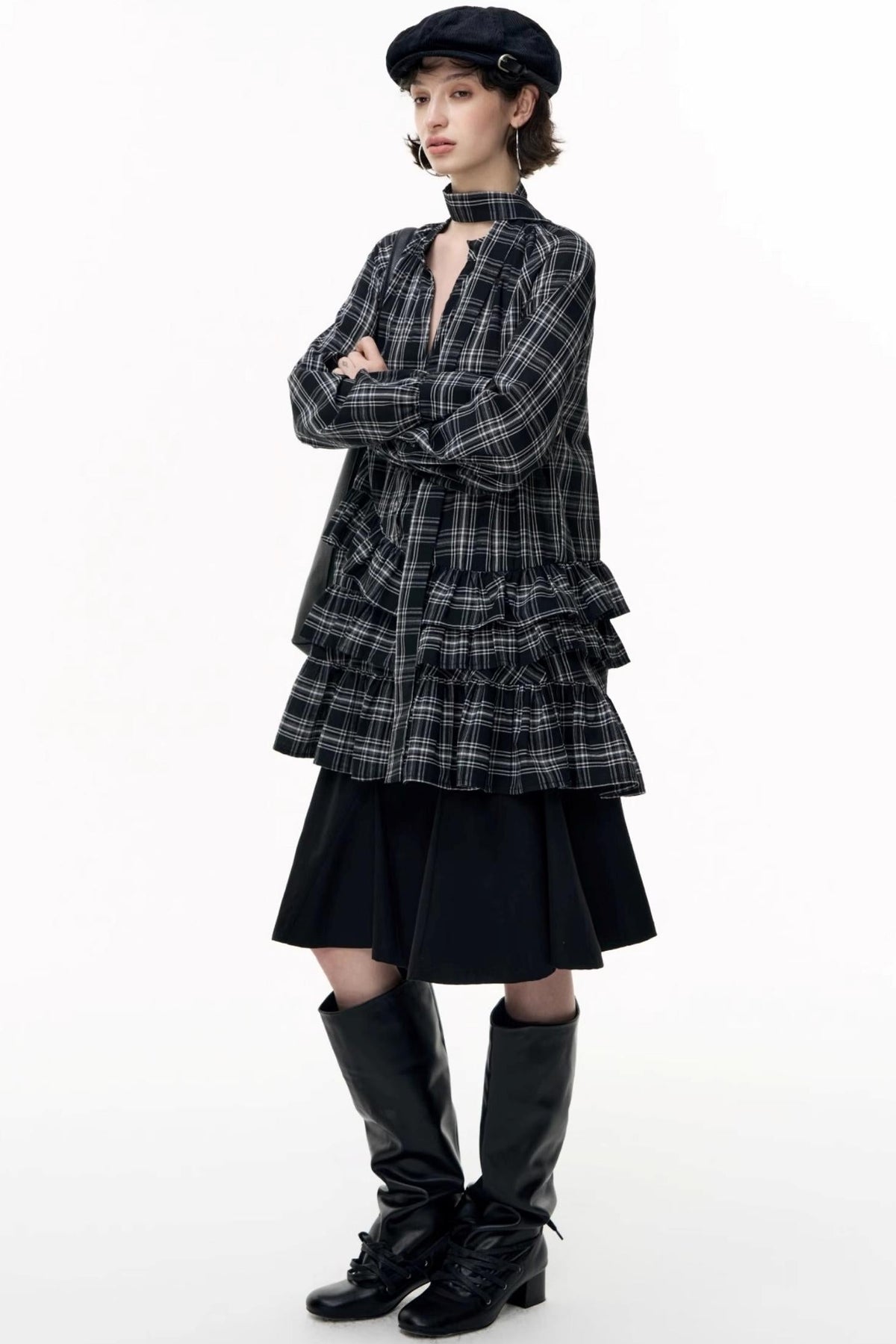 Copper Plaid Shirt