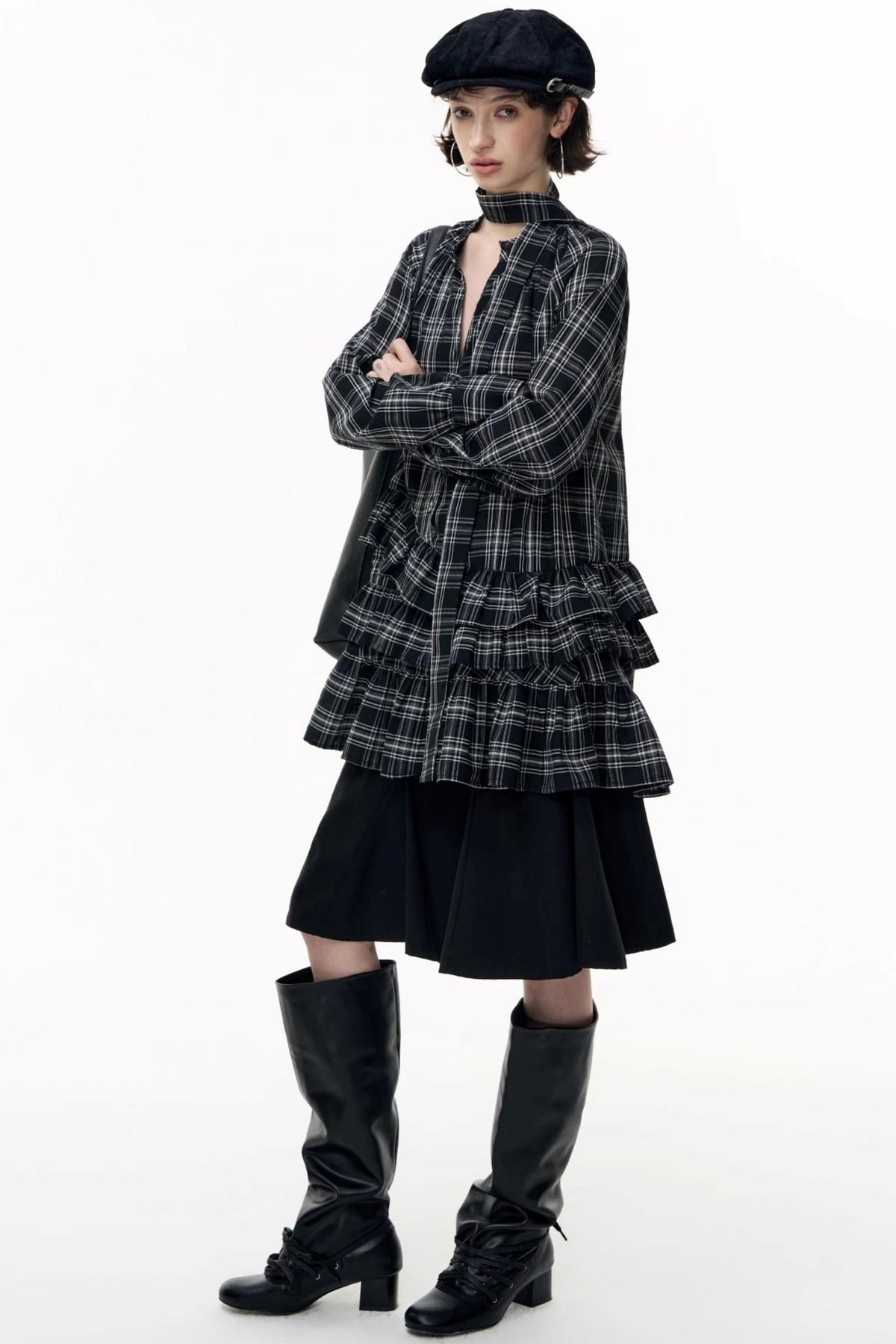 Copper Plaid Shirt