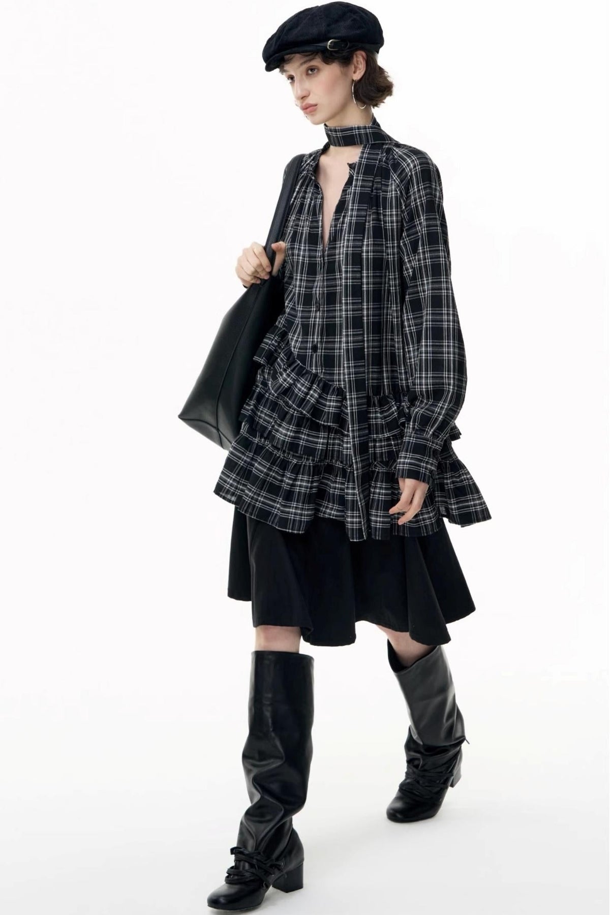 Copper Plaid Shirt