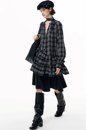 Copper Plaid Shirt