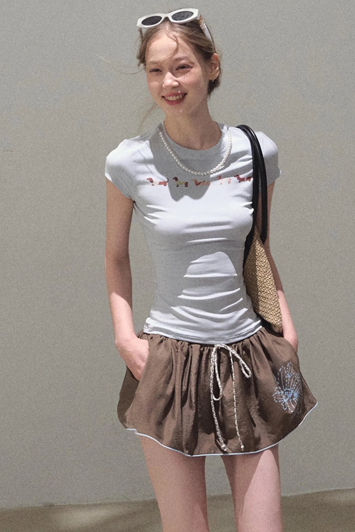 Copper Umbrella Skirt
