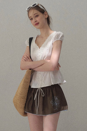 Copper Umbrella Skirt
