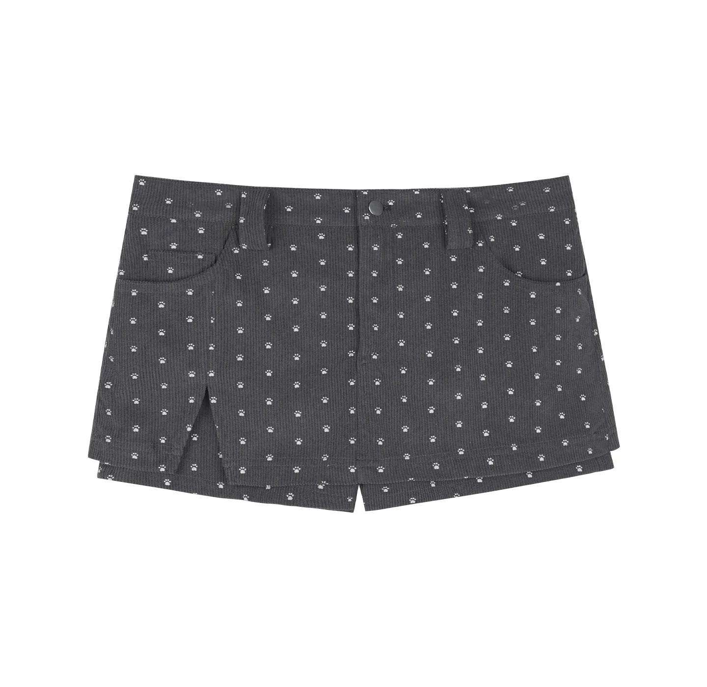 Corduroy Culotte Pants