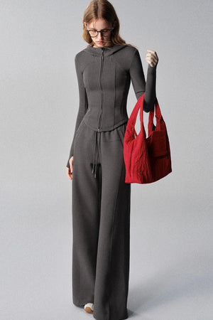 Corridor Set Hooded Sweatshirt Jacket & Pants Set-Up