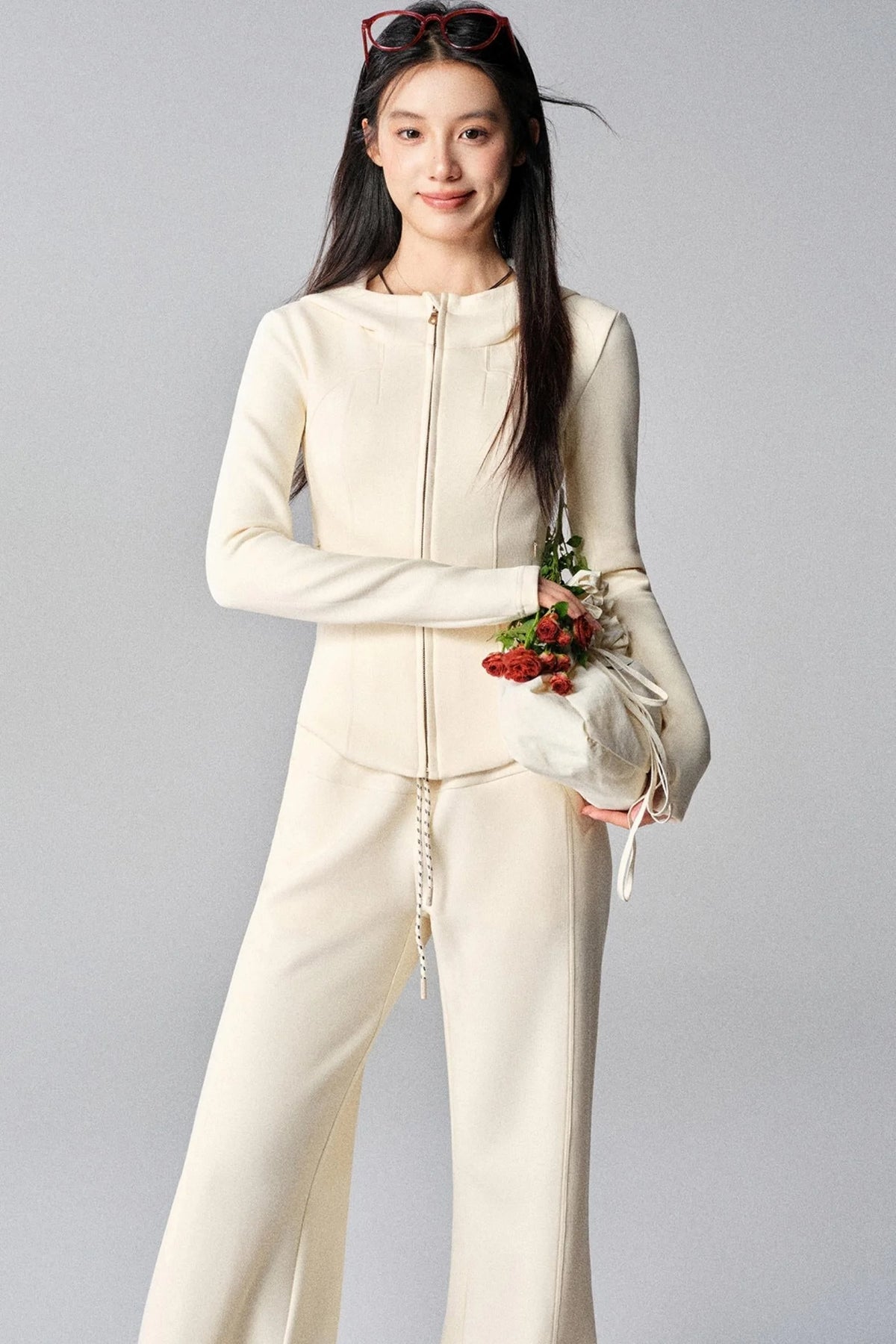 Corridor Set Hooded Sweatshirt Jacket & Pants Set-Up