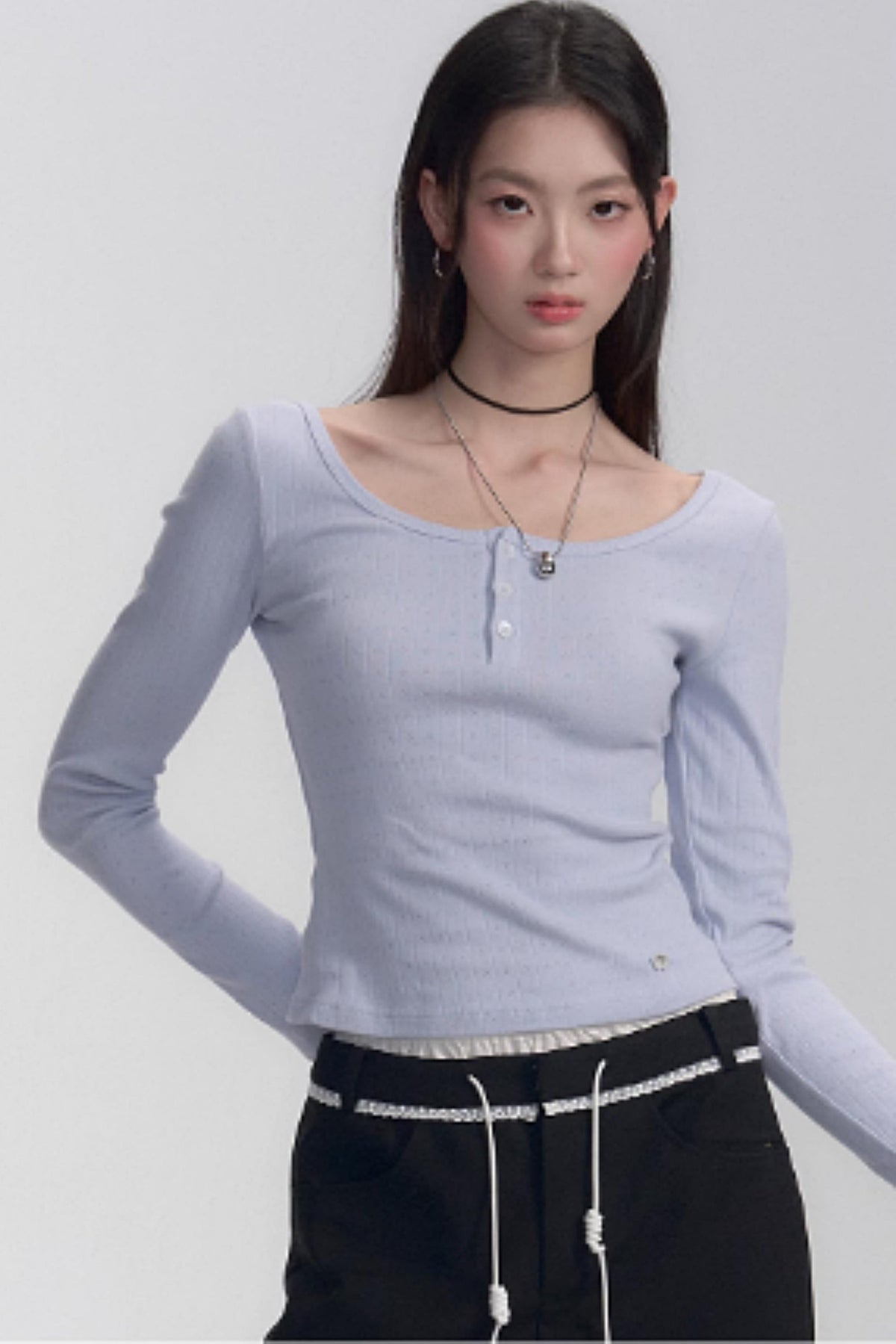 Cotton Basic Slim T-Shirt