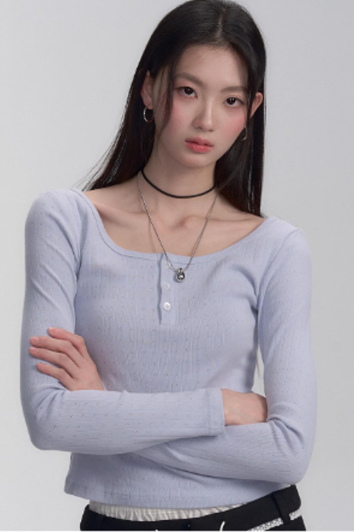 Cotton Basic Slim T-Shirt