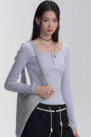 Cotton Basic Slim T-Shirt