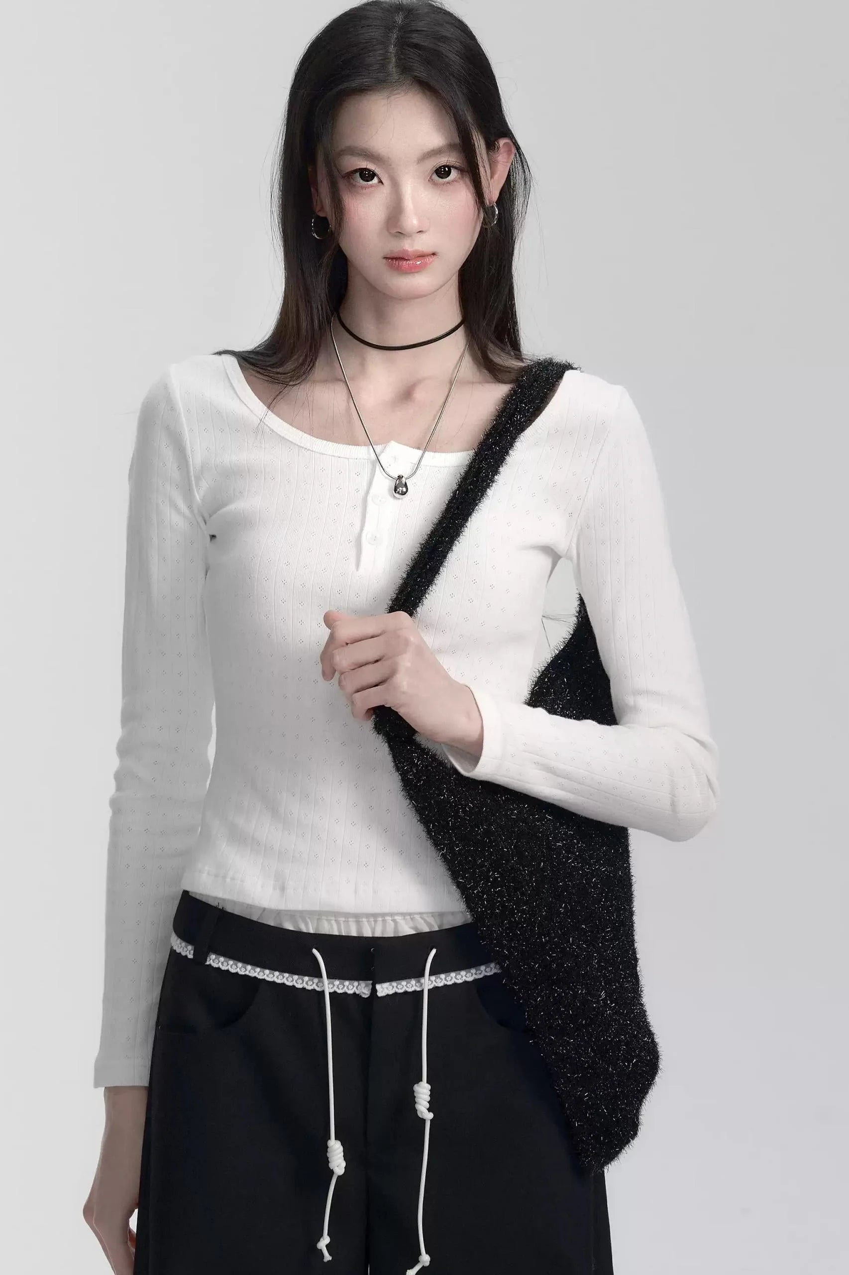 Cotton Basic Slim T-Shirt