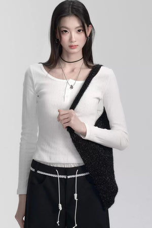 Cotton Basic Slim T-Shirt