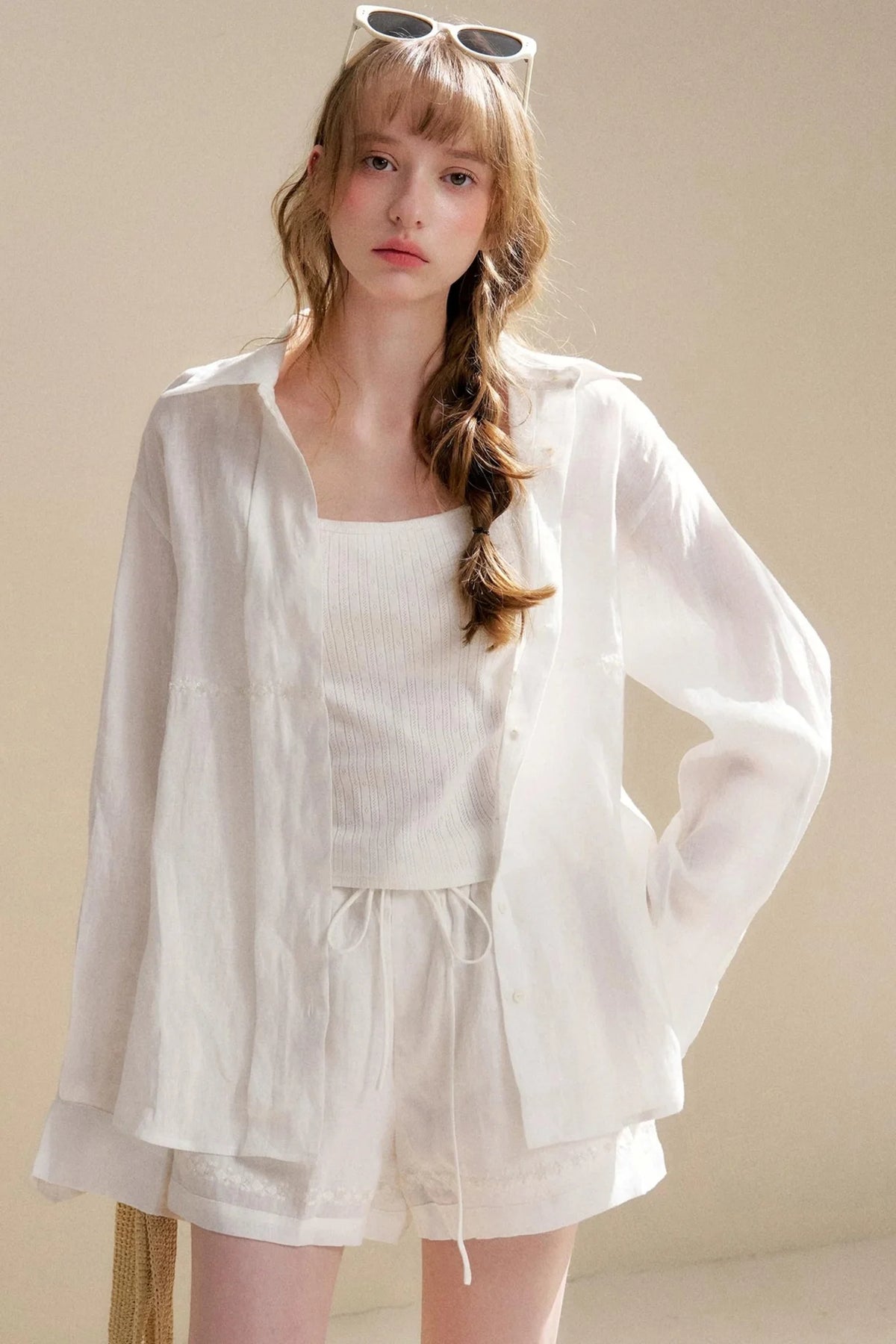 Cotton Daisy Padded Camisole