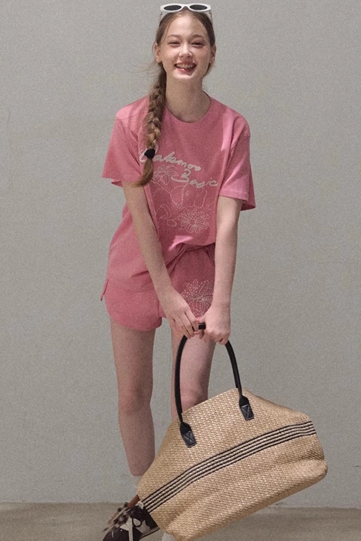 Cotton Lounge Top Shorts Set-Up