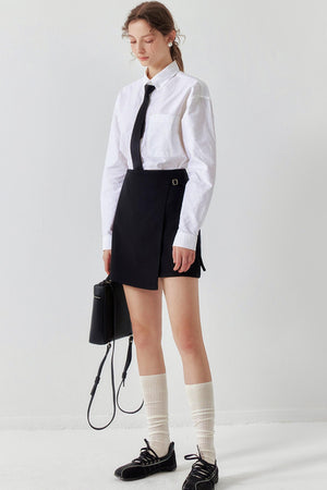 Cotton Oxford White Shirt