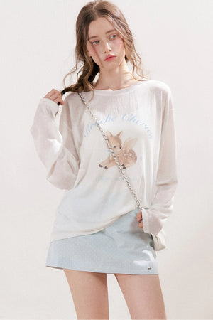 Cotton Polka Dot Low-Waist Mini Skirt