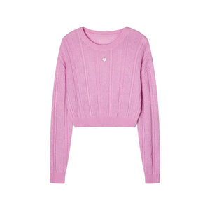 Cotton Puffs Girly Style Sweater