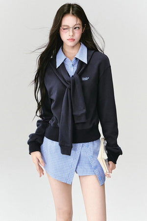 Cotton Set-Up Sweatshirt Set-Up