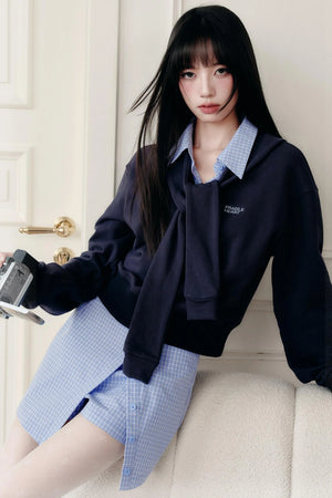 Cotton Set-Up Sweatshirt Set-Up