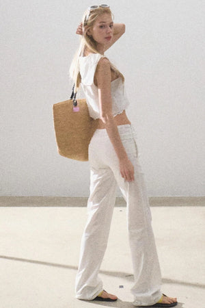 Cotton Tank & Pleated Skirt Set-Up