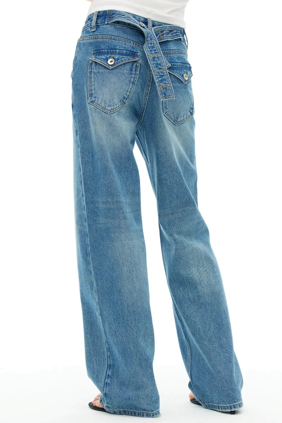 Cotton Vintage Washed Jeans