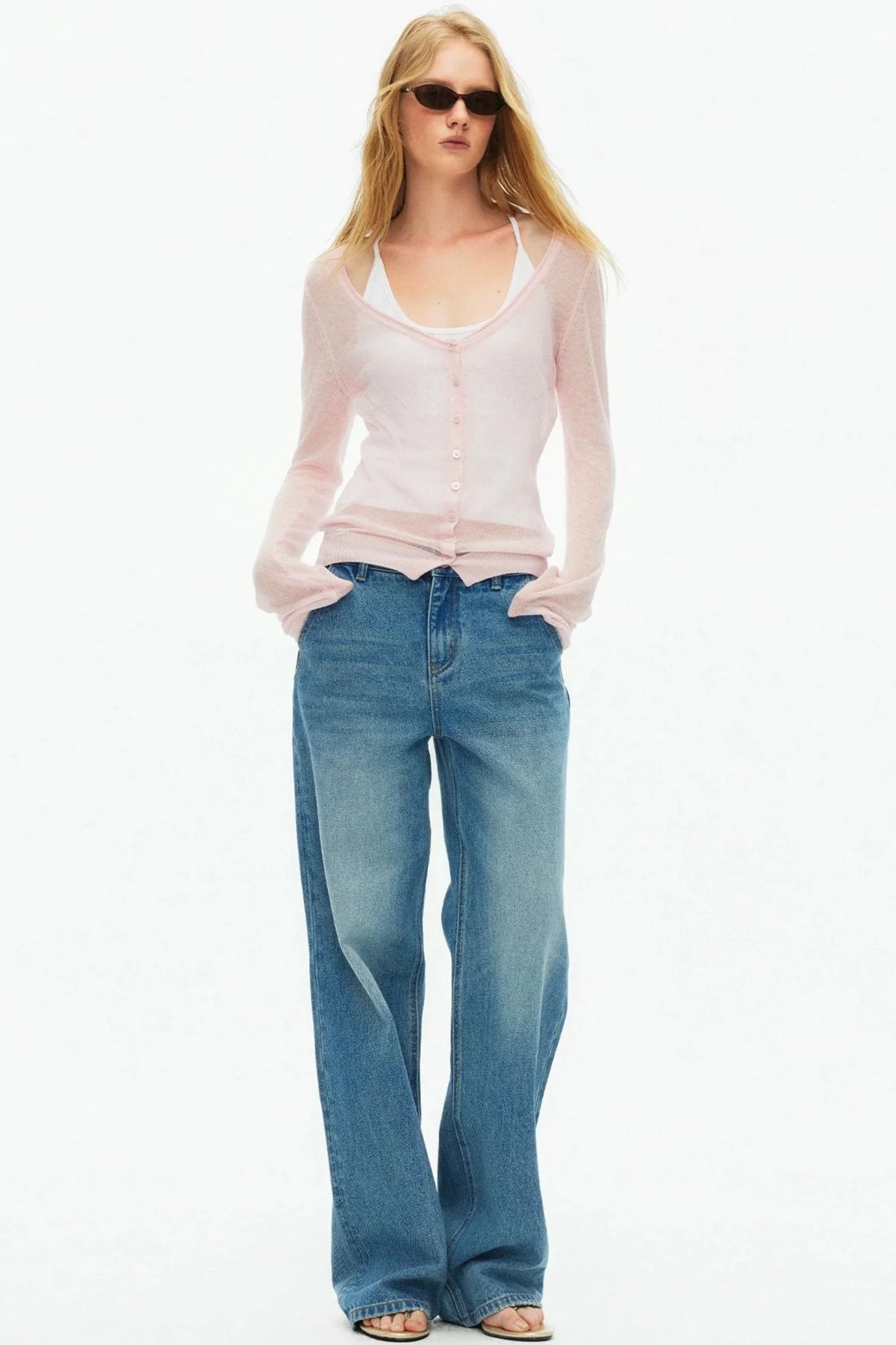 Cotton Vintage Washed Jeans