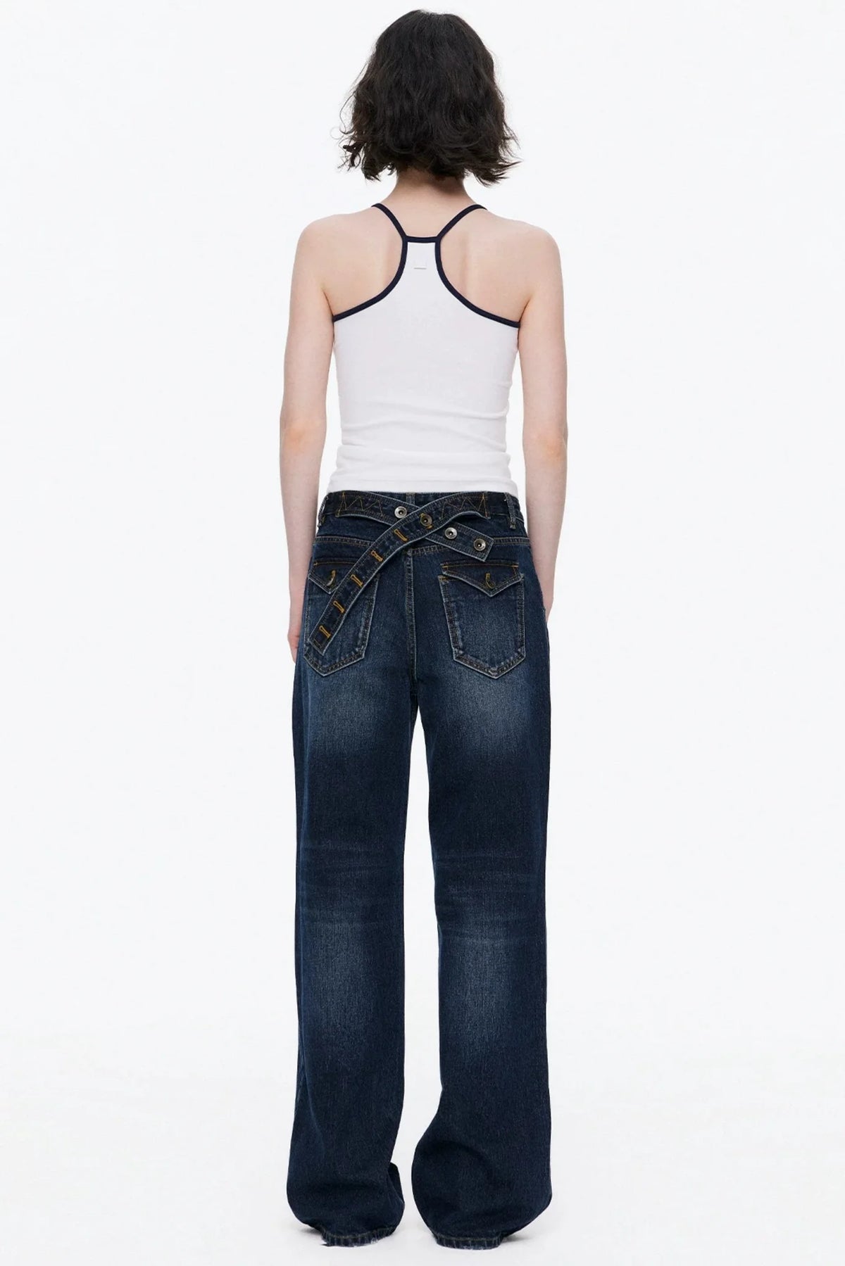 Cotton Vintage Washed Jeans