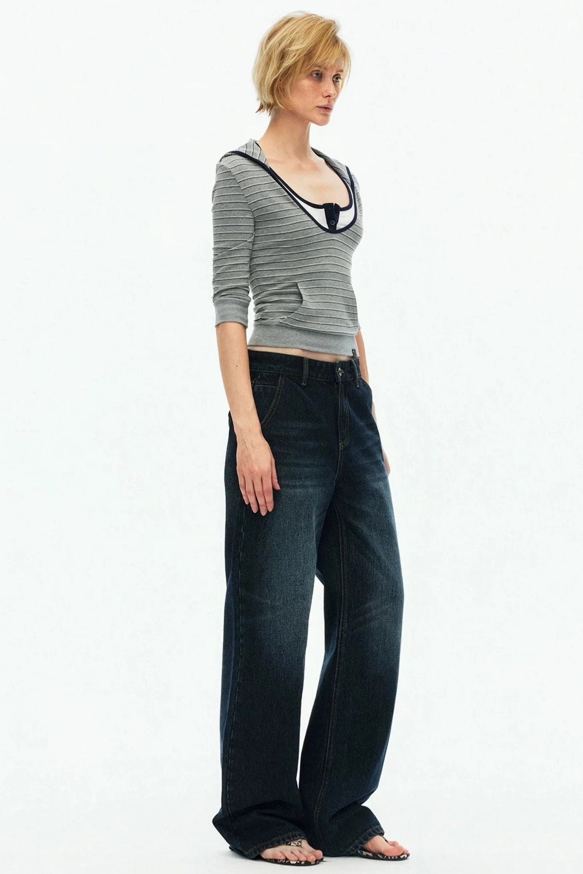 Cotton Vintage Washed Jeans