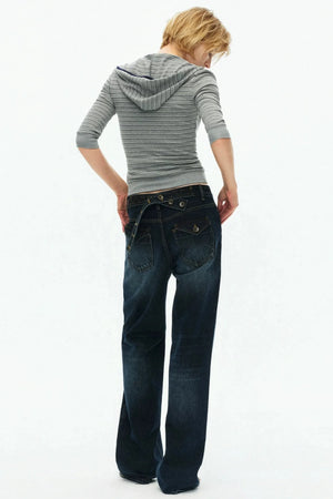 Cotton Vintage Washed Jeans