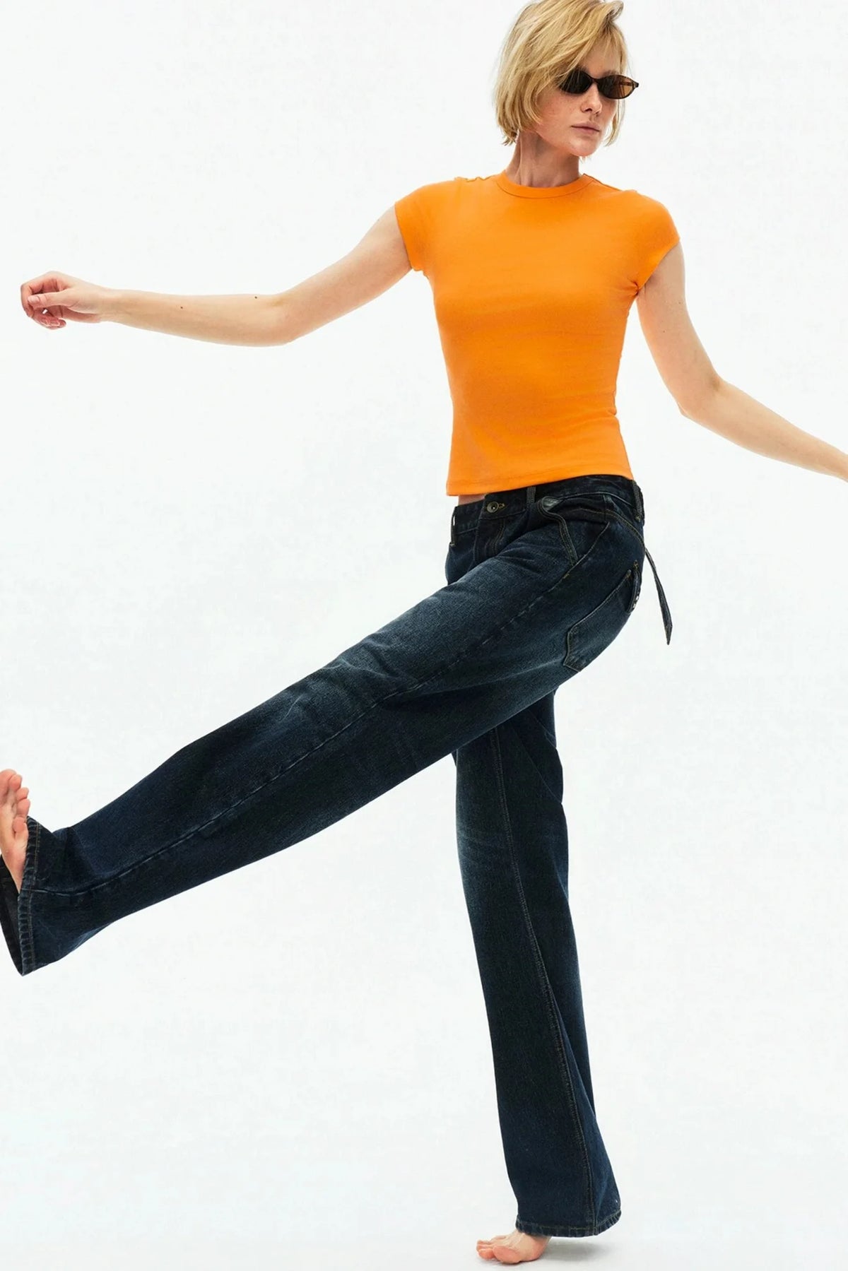 Cotton Vintage Washed Jeans